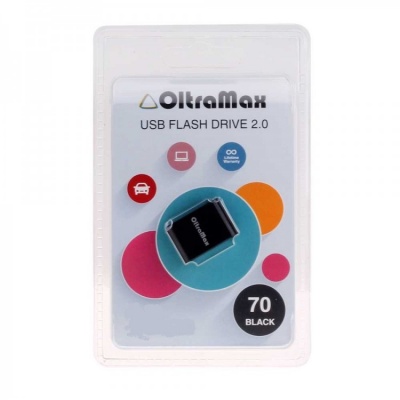 USB 8Gb 2.0 mini OltraMax 70 чёрный