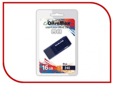 USB 16Gb 2.0 OltraMax 240 чёрный
